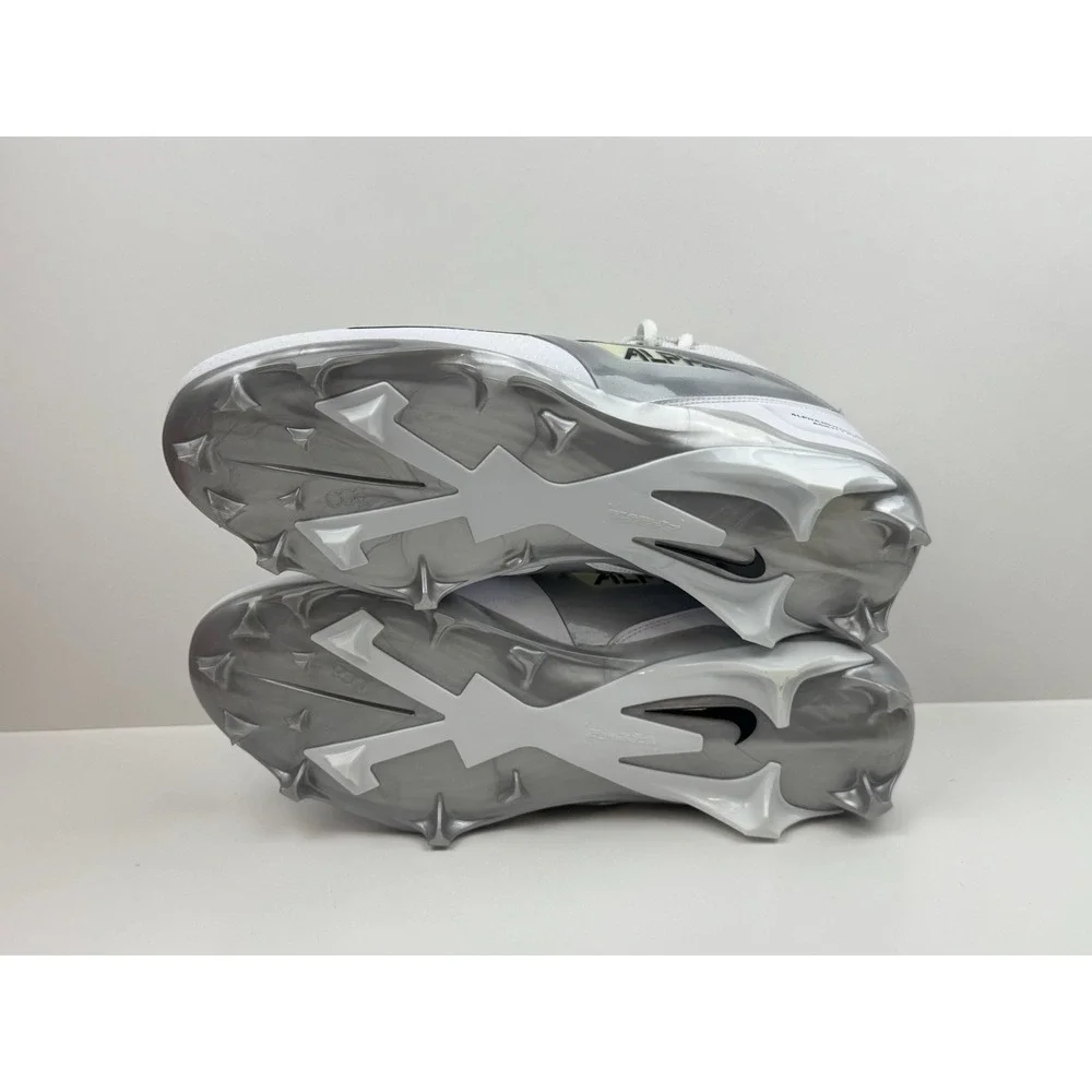 Nike Alpha Menace 4 Pro Men's 12.5 Football Cleats White/Photon‎ Dust FD7037-100